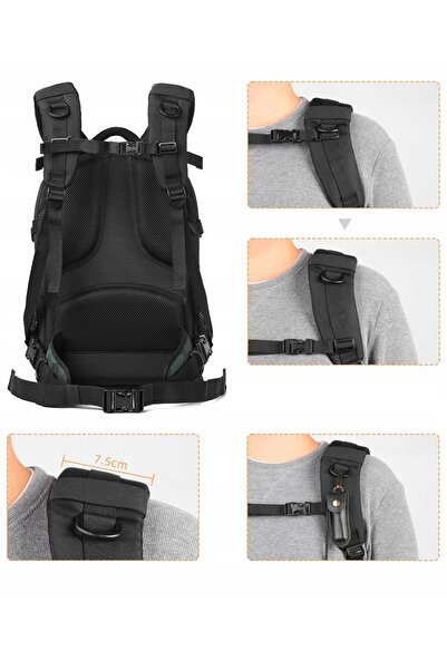 K&F CONCEPT Rucsac fotografic KF13.119 pentru CANON NIKON SONY PENTAX