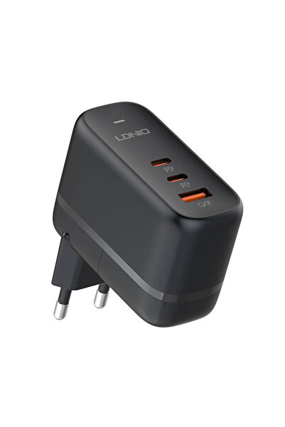 LDNIO Încărcător rapid sigur 65W GaN Q366 3x USB USB-C PD
