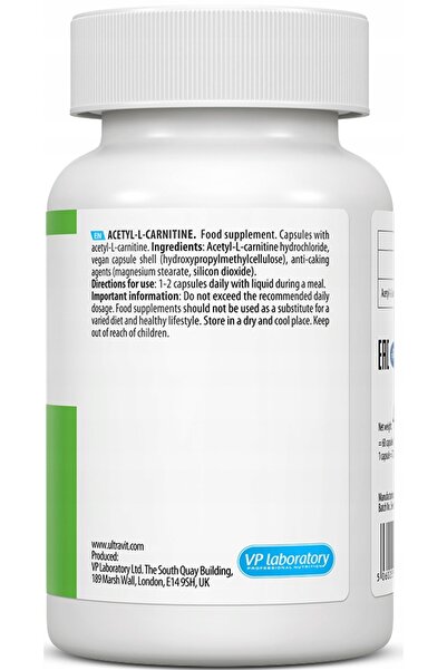 ULTRAVİTA UltraVit Acetil-L-Carnitina 60 capsule