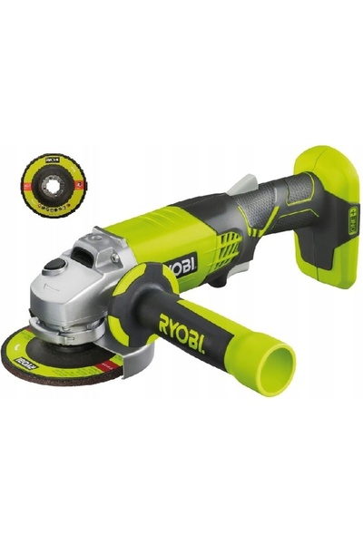 Ryobi Polizor unghiular 115mm 18V + Acumulator + Încărcător R18AG-140S