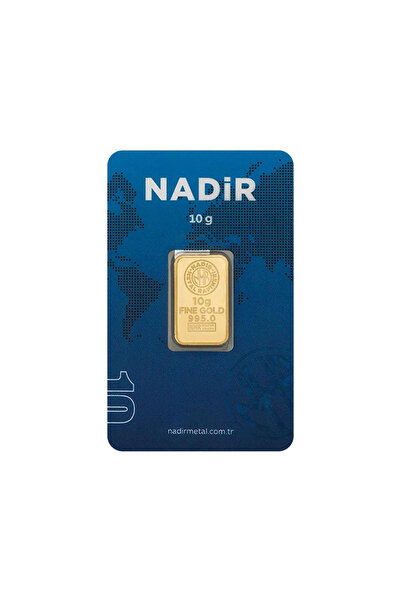 Nadir Gold 10 gr 24 Ayar Nadir Gram Altın