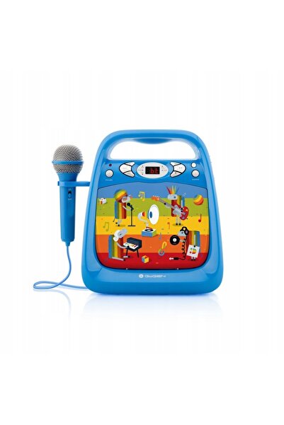 Gogen Boxă MaxiKaraoke 2.4W Bluetooth CD USB MP3 Karaoke Albastru