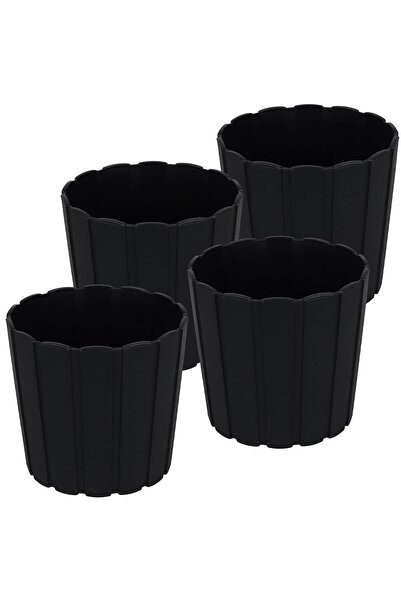 KOTARBAU Ghiveci de flori din plastic pentru flori și ierburi aromatice pe ba...