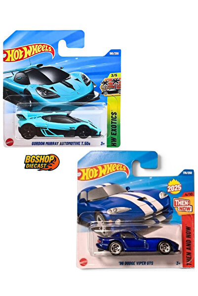 HOT WHEELS Gordon Murray Automotive T.50S -'96 Dodge Viper Gts