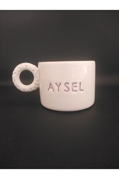 Zümrüdüanka Seramik Handmade Ceramic Mug Personalized with Women's Names