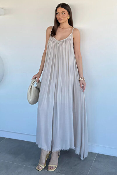 Aryena Stone Women's Adjustable Strap Dress