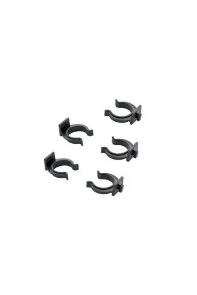 OEM Set clips plastic pentru plinta PVC 5 buc