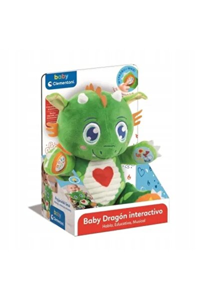 Baby Clementoni Dragon educativ vorbitor, prietenos, în limba poloneză Clemen...