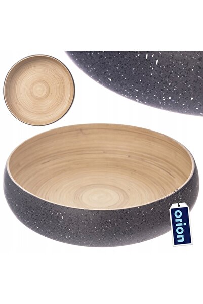 Orionis Vas de bambus ORION 30 cm 4 L Natural Decorativ Lucrat manual