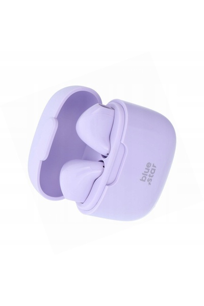 Blue Star Press Căști Blue Star TWS Bluetooth 5.3 violet pentru Samsung Galax...