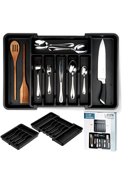 Vilde Organizator pentru tacâmuri pentru sertar extensibil 33-56,5x37,5 cm