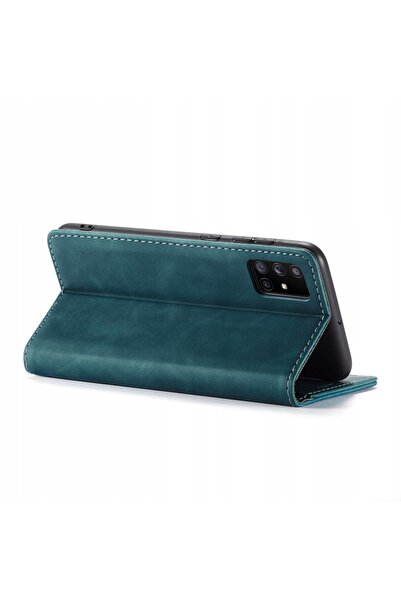 NO BRAND Husă cu clapetă pentru Galaxy A71, Spacecase, moale, din piele, cu î...