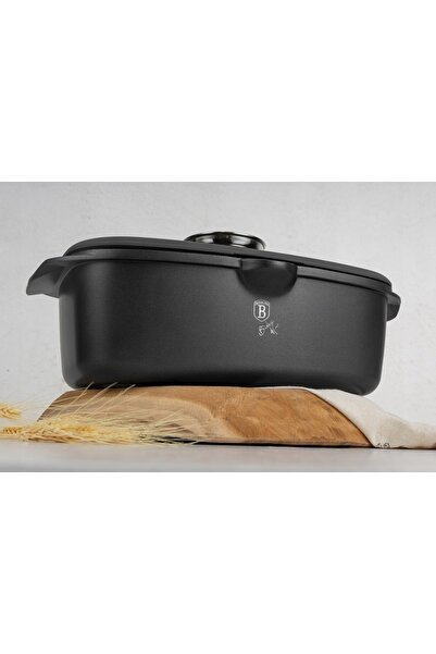 Berlinger Haus TIGAIE PENTRU GĂTIT PĂSĂRI ȘI PEȘTE, 6 L, COLEcția ANTHRACITE,...