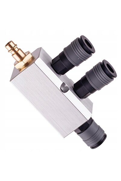 TC Technic Distribuitor pneumatic de aer tip listă, 3x cuplare rapidă, compozit