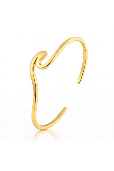 OEM Hera gold bracelet, made of stainless steel, with geometric, 18K gold plated