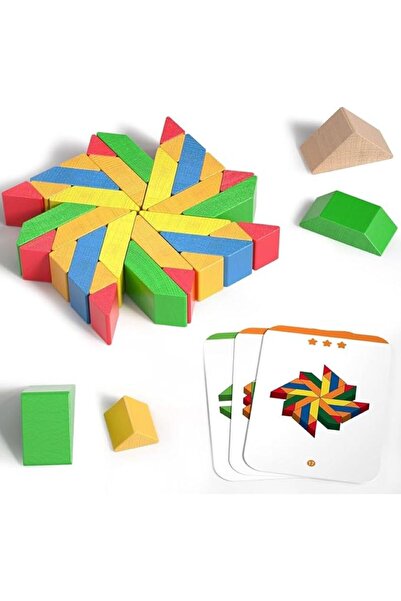Eduplan 3D Arranging Game Mosaic Blocks