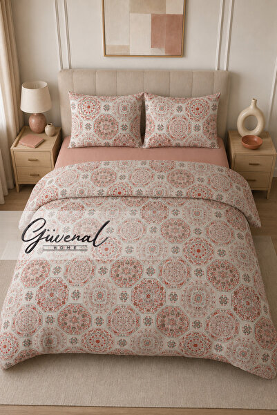 Güvenal Sirius |   Double Cotton Duvet Cover Set |   Pillowcase |   Duvet Cov...