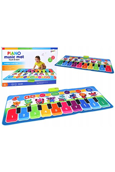 LeanToys Pista muzicală interactivă educativă pentru dans, instrumente și sunete