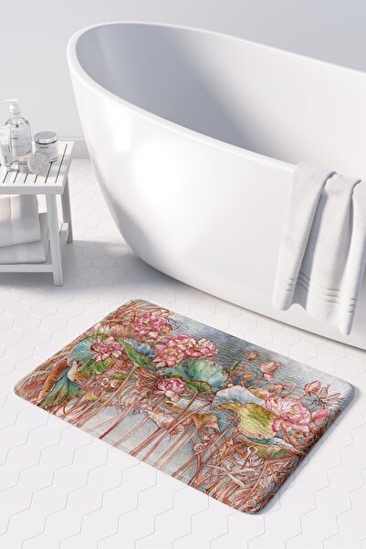 Monnhein End of Series Microfiber Non-Slip Base Machine Washable Bath Mat 50 ...