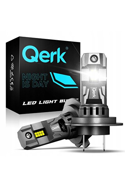 QERK Becuri LED H7 pentru faruri de drum și anti-ceață CANBUS SUPER LUMINOASE...