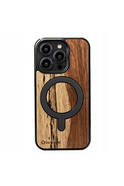 BewooDesign Husă din lemn Bewood pentru iPhone 15 Pro MANGO cu MagSafe