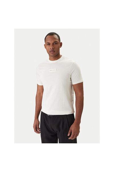 Armani Exchange Tricou bărbătesc XM002471 AF10356 Crem
