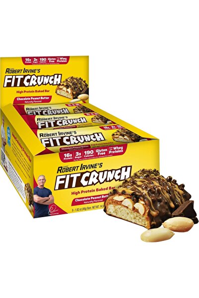 fit Crunch Snack Size Protein Bars, Designed by Robert Irvine, 6-Layer Baked ...