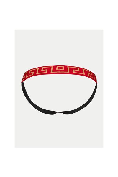 Versace Slipuri jockstrap pentru bărbați AUU01017 1A10011 Roșu