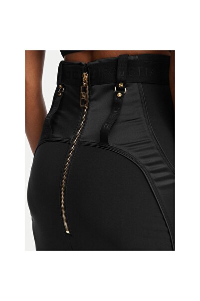 Elisabetta Franchi Fustă creion de damă GO14862E2 Negru