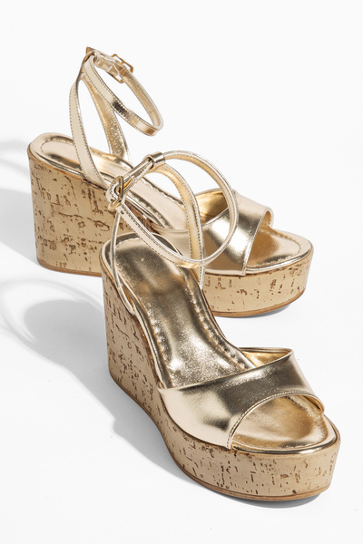 Daxtors D001030 Daily Women's Wedge Heeled Shoes Sandals