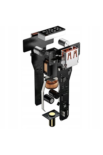 NO BRAND Încărcător auto Baseus Superme USB, USB-C, 100W
