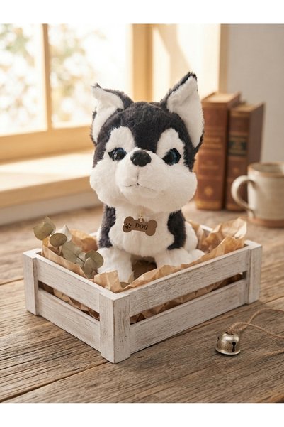 ZNBTOYS PELUŞ KURT KÖPEĞİ-35 CM