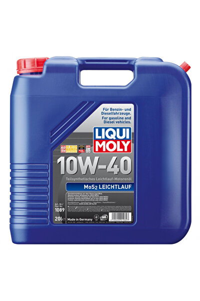 Liqui Moly Ulei motor MOS2 Leichtlauf 10W40 (1089) 20L