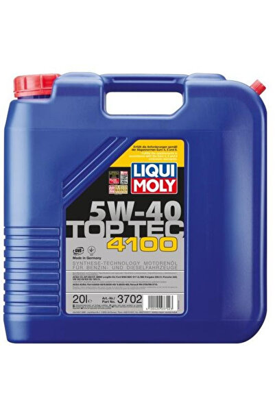 Liqui Moly Engine oil Top Tec 4100 5W40 (3702) 20L