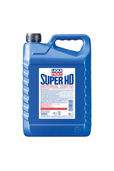 Liqui Moly Σούπερ HD 20W50 λάδι κινητήρα επιβατικών αυτοκινήτων 5L