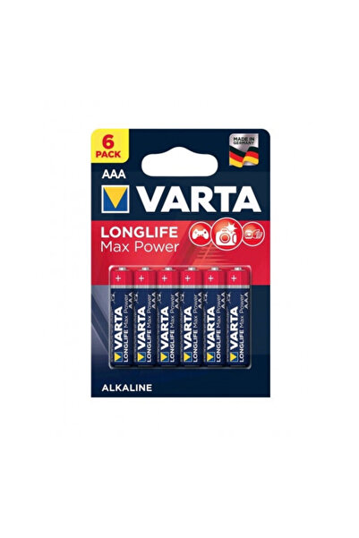 Varta Baterie Longlife Max Power AAA BLI 6 (4+2)