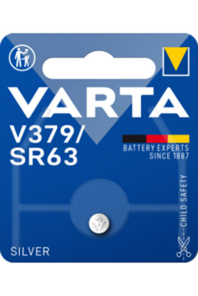Varta Battery Silver Coin V379 Blister 1 pc