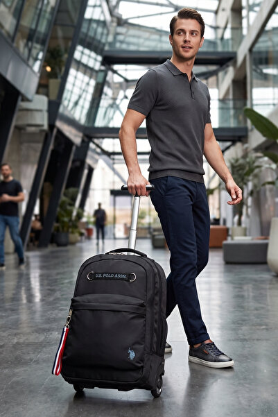 U.S. Polo Assn. U.s Polo Assn. 24570 Çekçekli Ortopedik Okul Çantası Sırt Çan...