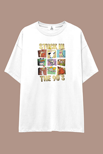 UmbraWear 90's Vibe Series Loose Fit T-Shirt |   Unisex 100% Cotton Black & W...