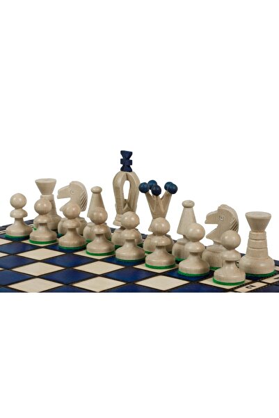 Sunrise Chess & Games LITTLE KING'S CHESS - Blue