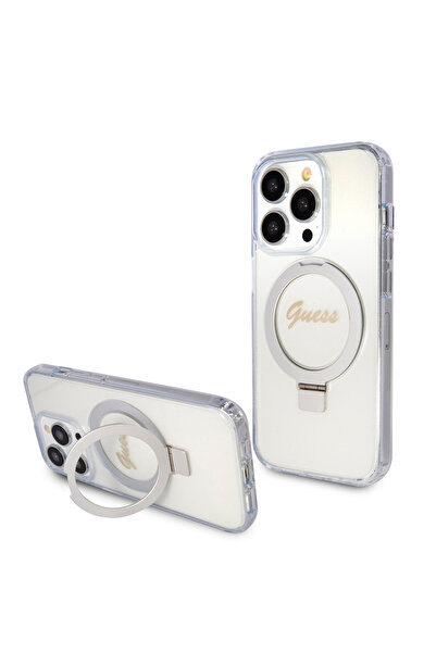 OEM Guess MagSafe Ring Stand Glitter Hard Case Θήκη προστασίας από σιλικόνη –...