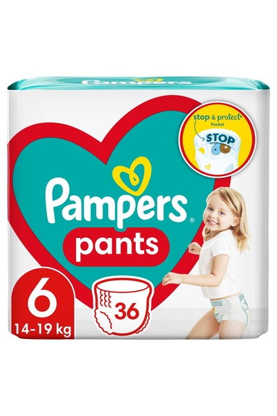 Pampers Scutece-chiloțel Mărimea 6 (36 bucăți)