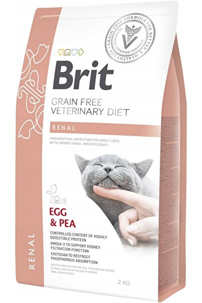 Brit Hrană pentru pisici Fără cereale Veterinary Diets Renal 5 kg