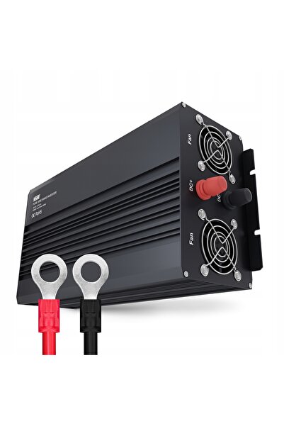 NO BRAND Convertor de tensiune Newell cu sinusoidă pură - 12 V / 230 V, 2000 W