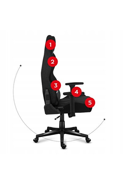 Huzaro Fotel Force 7.9 Mesh Negru