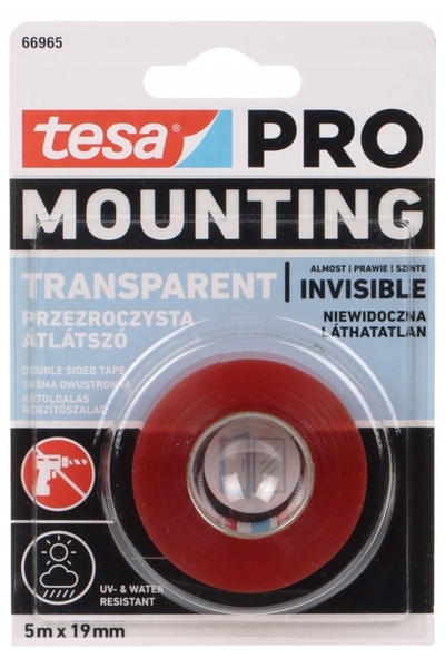 NO BRAND Bandă de montaj TESA PRO Mounting 66965 (5m)