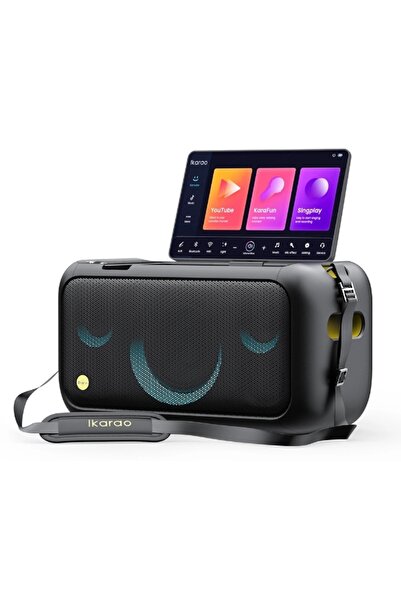 Ikarao Microfon Karaoke Power audio Break X1 Negru