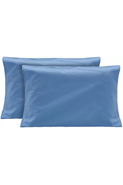 Heinner Set 2 fete de perna Nature Home 50x70 cm 100% bumbac 144TC albastru