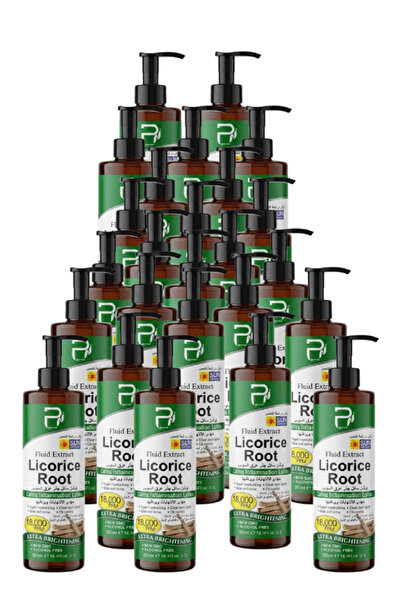 PYRON 25 قطعة لوشن جذور العرقسوس 500 مل