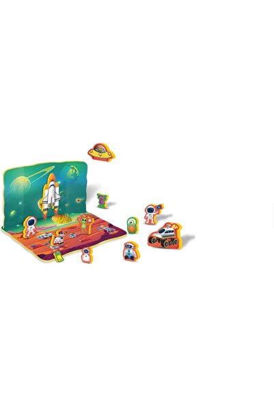 PUEDO TOYS Puzzle Din Spuma Eva, Spatiul Cosmic, 25 Piese, Puedo